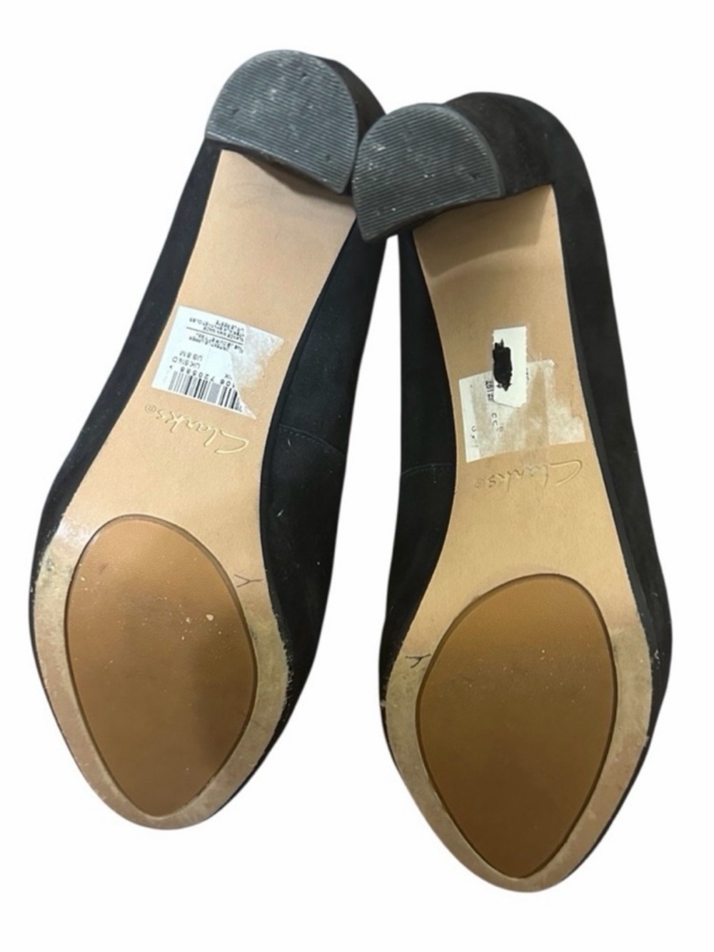 Clarks Black Women's Heels - Picture 6 of 9